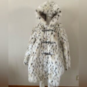 Fabulous Furs Spotted Faux Fur Jacket